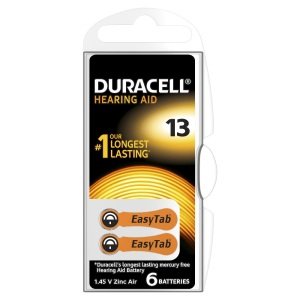 DURACELL ACTİVAİR İŞİTME CİHAZI KULAKLIK PİLİ