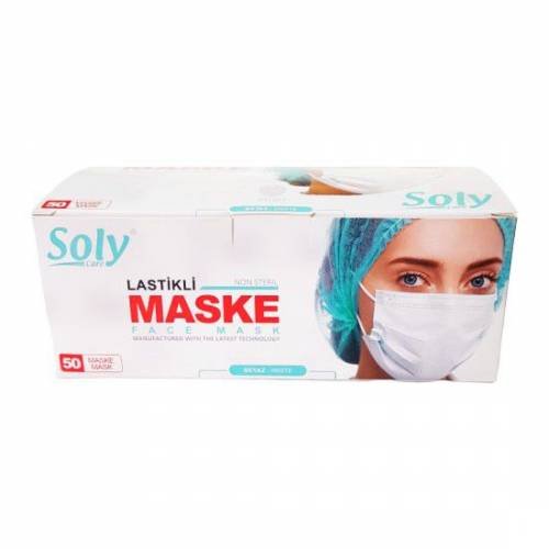 SOLY MASKE 50'Lİ